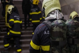 FHN “Cəfər Cabbarlı” və “Xətai” stansiyalarında taktiki-xüsusi təlim keçirib - VİDEO 