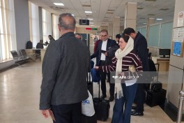 İran aviaşirkətinin pilotları və ekipaj üzvləri Azərbaycan sərhədindən ölkələrinə yola salınıb - FOTO 