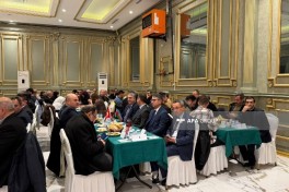 Qars şəhərində azərbaycanlı soydaşlarımız üçün iftar tədbiri keçirilib
