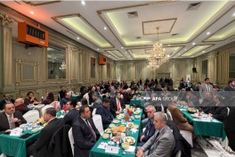Qars şəhərində azərbaycanlı soydaşlarımız üçün iftar tədbiri keçirilib