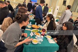 Qars şəhərində azərbaycanlı soydaşlarımız üçün iftar tədbiri keçirilib