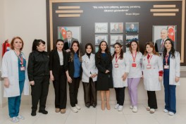 Leyla Əliyeva Respublika Pediatriya Mərkəzinin Nərimanov Uşaq Klinik Xəstəxanasını ziyarət edib