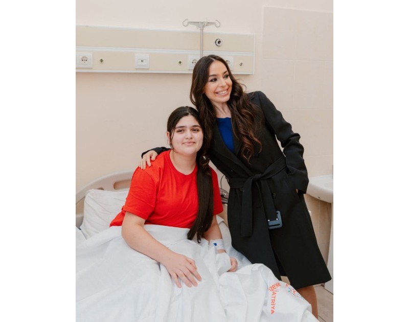 Leyla Əliyeva Respublika Pediatriya Mərkəzinin Nərimanov Uşaq Klinik Xəstəxanasını ziyarət edib