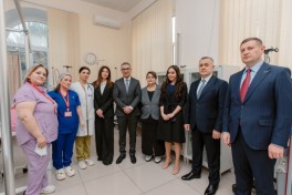 Leyla Əliyeva Respublika Pediatriya Mərkəzinin Nərimanov Uşaq Klinik Xəstəxanasını ziyarət edib