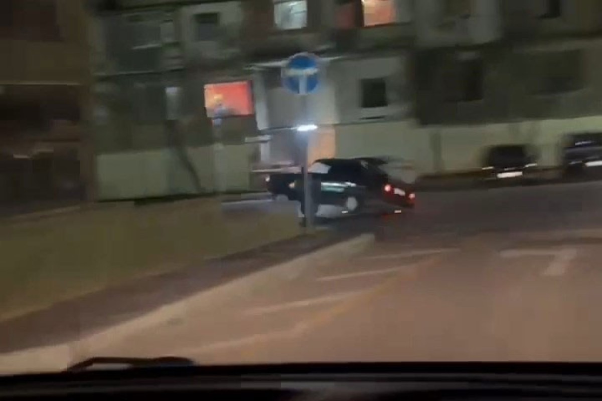 Bakıda avtoxuliqanlıq edərək “TikTok”da paylaşan sürücü həbs edilib - VİDEO 