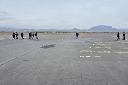 İranın dron zərbələri nəticəsində Naxçıvan aeroportunun uçuş-eniş zolağına da zərər dəyib - FOTO 