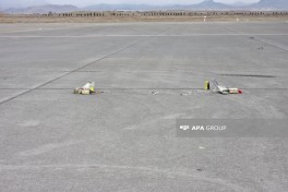 İranın dron zərbələri nəticəsində Naxçıvan aeroportunun uçuş-eniş zolağına da zərər dəyib - FOTO 