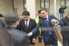 Növbəti köç karvanı Ağdam şəhərinə çatıb, açarlar təqdim olunub - YENİLƏNİB-1 