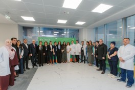 Leyla Əliyeva və Arzu Əliyeva “Leyla Medical Center”in Pediatriya Mərkəzində olublar