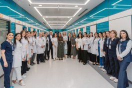Leyla Əliyeva və Arzu Əliyeva “Leyla Medical Center”in Pediatriya Mərkəzində olublar