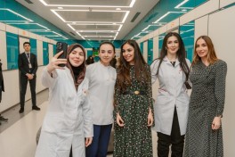 Leyla Əliyeva və Arzu Əliyeva “Leyla Medical Center”in Pediatriya Mərkəzində olublar