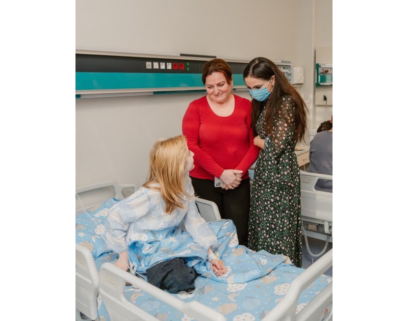 Leyla Əliyeva və Arzu Əliyeva “Leyla Medical Center”in Pediatriya Mərkəzində olublar