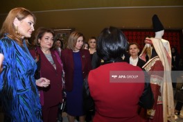 “Qərbi azərbaycanlıların milli geyim irsi” sərgisinin açılışı olub - FOTO 