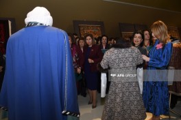 “Qərbi azərbaycanlıların milli geyim irsi” sərgisinin açılışı olub - FOTO 