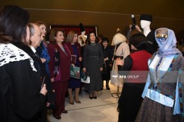 “Qərbi azərbaycanlıların milli geyim irsi” sərgisinin açılışı olub - FOTO 