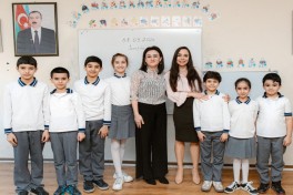 Leyla Əliyeva Bakı Xoreoqrafiya Akademiyasının qonağı olub