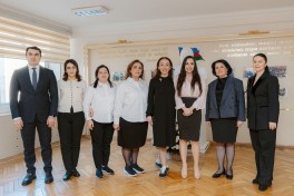 Leyla Əliyeva Bakı Xoreoqrafiya Akademiyasının qonağı olub