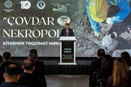 “Çovdar nekropolu” kitabı ictimaiyyətə təqdim edilib - FOTO 
