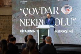 “Çovdar nekropolu” kitabı ictimaiyyətə təqdim edilib - FOTO 