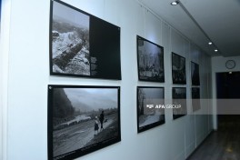 Bakıda “Ukraynaya Baxış – Ukrayna müstəqilliyinin qırılmış hekayəsi” sərgisi açılıb - FOTO 