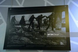 Bakıda “Ukraynaya Baxış – Ukrayna müstəqilliyinin qırılmış hekayəsi” sərgisi açılıb - FOTO 