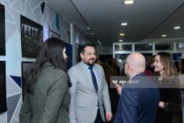 Bakıda “Ukraynaya Baxış – Ukrayna müstəqilliyinin qırılmış hekayəsi” sərgisi açılıb - FOTO 