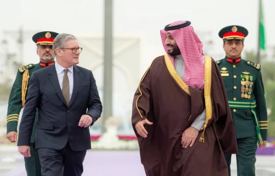 Britaniya və Səudiyyə Ərəbistanı liderləri kəşfiyyat məlumatlarının mübadiləsinin genişləndirilməsini müzakirə edib