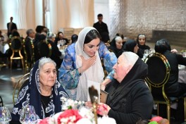 Şəhid analarının iştirakı ilə iftar süfrəsi təşkil olunub