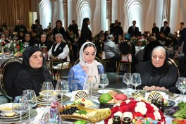 Şəhid analarının iştirakı ilə iftar süfrəsi təşkil olunub