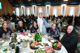 Şəhid analarının iştirakı ilə iftar süfrəsi təşkil olunub