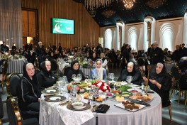 Şəhid analarının iştirakı ilə iftar süfrəsi təşkil olunub