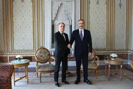 Azərbaycan xarici işlər naziri Ceyhun Bayramov, Türkiyə xarici işlər naziri Hakan Fidan