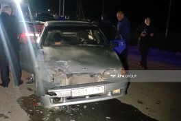 Goranboyda iki avtomobil toqquşub, xəsarət alanlar var - FOTO 