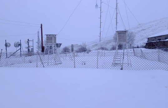 Naxçıvanda yağan qarın hündürlüyü 1 metri keçib