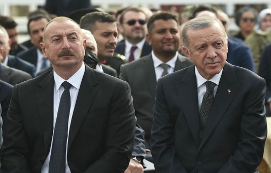 Prezident İlham Əliyev və Türkiyə Respublikasının Prezidenti Rəcəb Tayyib Ərdoğan