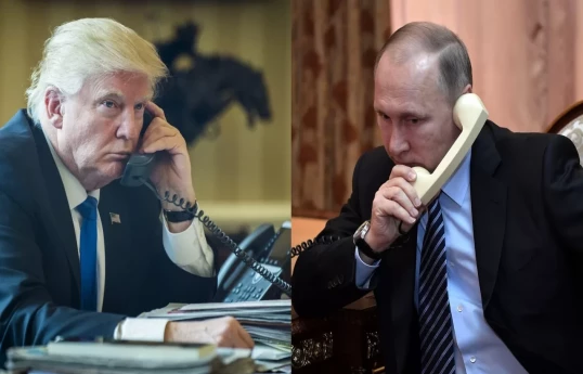 Putin və Tramp arasında telefon danışığı olub