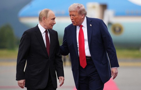 Rusiya Prezidenti Vladimir Putin, ABŞ Prezidenti Donald Tramp