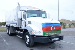 Azərbaycanın İrana göndərdiyi humanitar yardım Astara sərhədindən yola salınıb - YENİLƏNİB-1  - FOTO  - VİDEO 