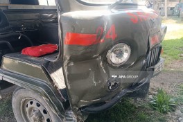 Tovuzda təcili tibbi yardım maşını qəzaya düşüb, xəsarət alan var - FOTO 