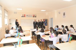 Emin Əmrullayev Xankəndi və Xocalı məktəblərində olub - FOTO 
