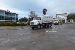 Azərbaycanın İrana humanitar yardımını çatdıran maşın karvanı geri qayıdıb
