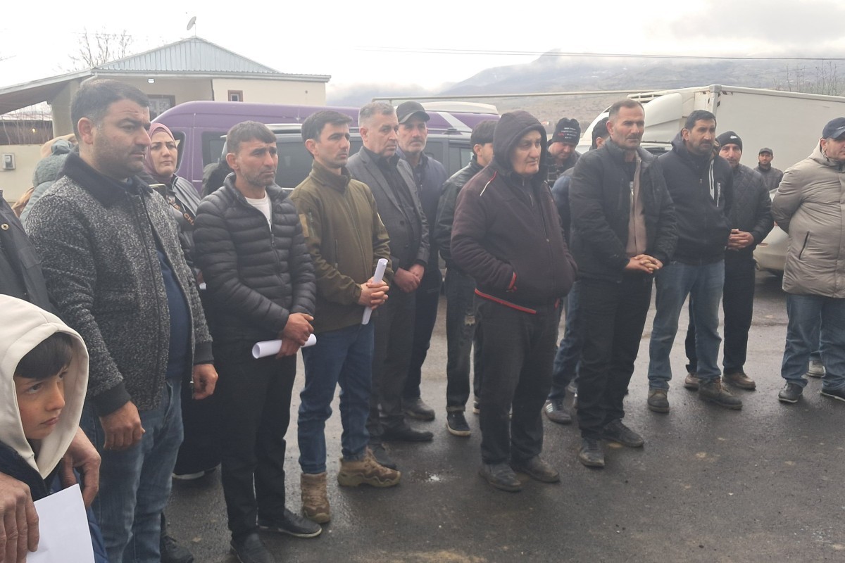 Xocavəndin Qırmızı Bazar qəsəbəsinə növbəti köç olub, açarlar təqdim edilib - FOTO 