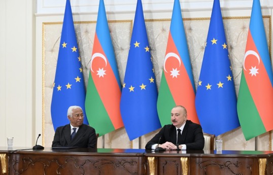 Prezident: Azərbaycan və Aİ əməkdaşlığın fəal mərhələsindədir