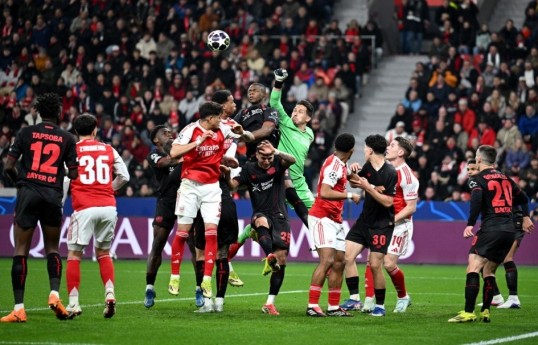 “Arsenal” səfərdə “Bayer”lə heç-heçə edib