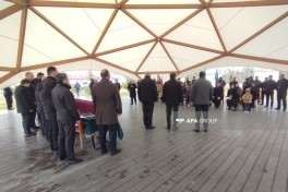 Xocalının Xanabad kəndinə köçürülən sakinlərə açarlar təqdim olunub - FOTO 