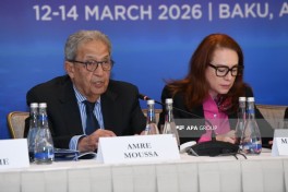XIII Qlobal Bakı Forumuna həsr olunmuş brifinq keçirilib - FOTO 