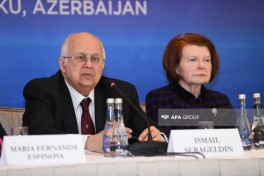 XIII Qlobal Bakı Forumuna həsr olunmuş brifinq keçirilib - FOTO 