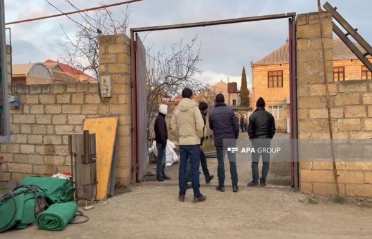 Gəncədə atasını qətlə yetirən 17 yaşlı yeniyetmə saxlanılıb, cinayət işi başlanıb - YENİLƏNİB-1  - FOTO 