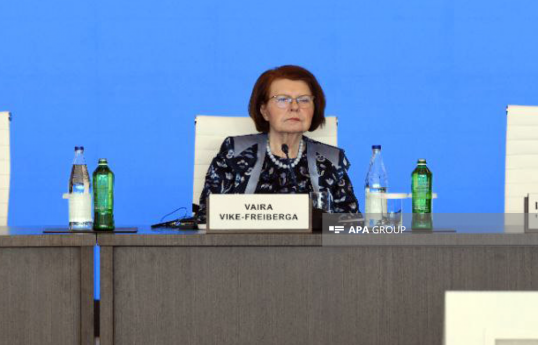 Latviyanın sabiq Prezidenti Vayra Vike-Frayberqa
