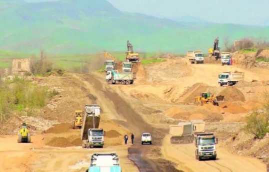 Azad edilmiş ərazilərdə ötən il görülmüş infrastruktur işləri məlum olub